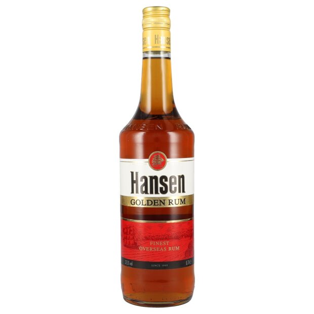 Hansen Golden Rum 37,5% 0,7 ltr.