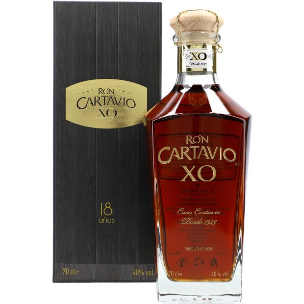 Cartavio XO 18 Years 40% 0,7 ltr.