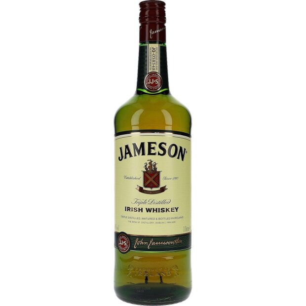 Jameson Irish Whiskey 40% 1 ltr.