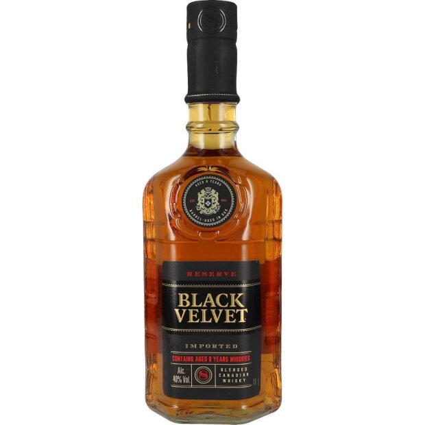 Black Velvet Reserve 8y 40% 1 ltr.