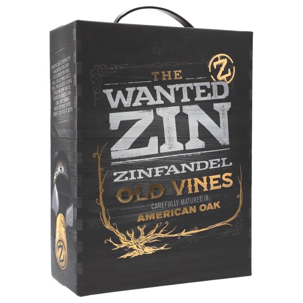 The Wanted Zin Zinfandel 14,5% 3 ltr.