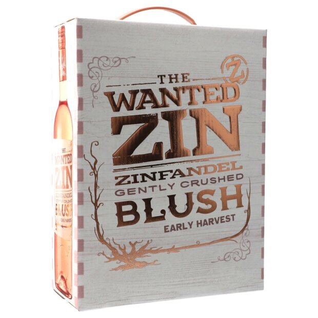 The Wanted Zinfandel Blush 12,5% 3 ltr.