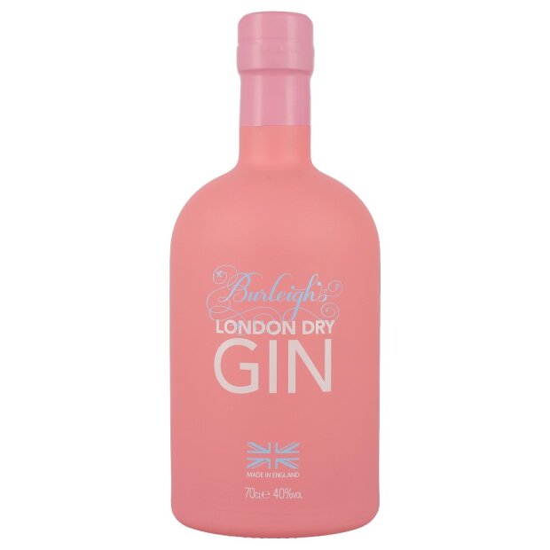 Burleighs London Dry Gin Pink Edition 40% 0,7 ltr.