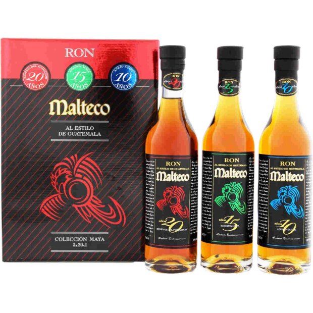 Malteco Triple Pack 40 - 41,5% 3x 0,2 ltr.