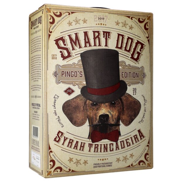Smart Dog Syrah Trincadeira 13,5% 3 ltr.