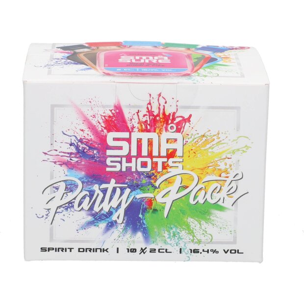 Smaa Shots Party Pack 16,4% 10x 0,02 ltr.