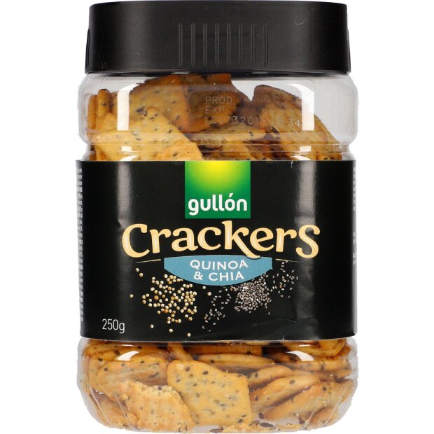 Gullon Crackers Quinoa & Chia 250g