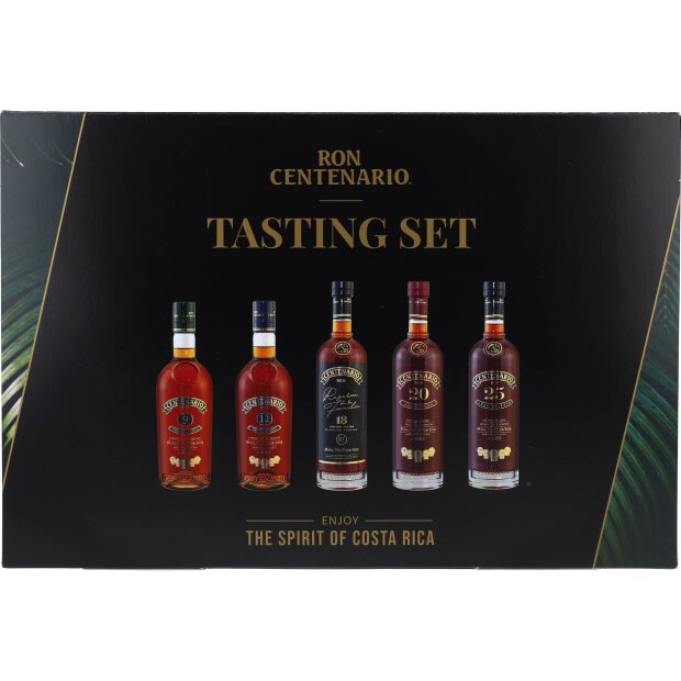 Ron Centenario Rum Tasting Set 5x 0,05 ltr.